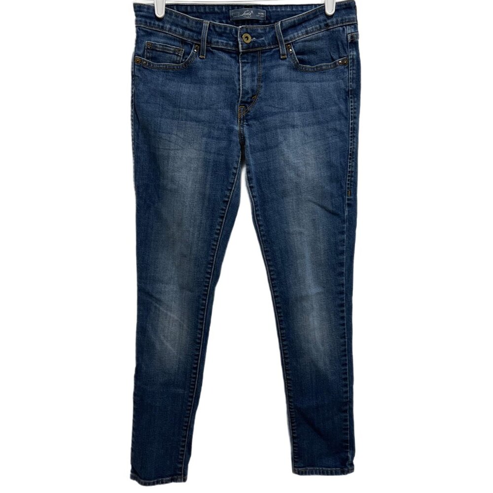 0615 Levi's 531 Tapered Leg  Faded Denim Jeans